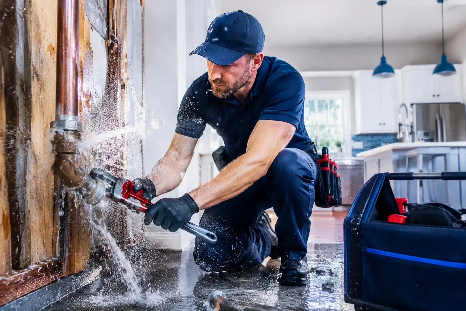 Local emergency pipe repair professionals in Blue Springs, NE